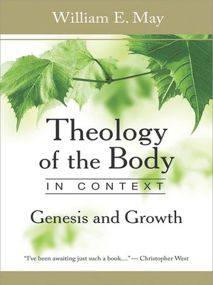 cover image of Theology of the Body in Context